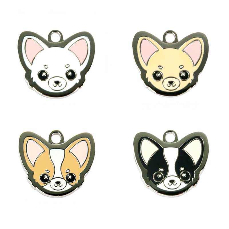 Chihuahua Dog ID Tags with Engraving