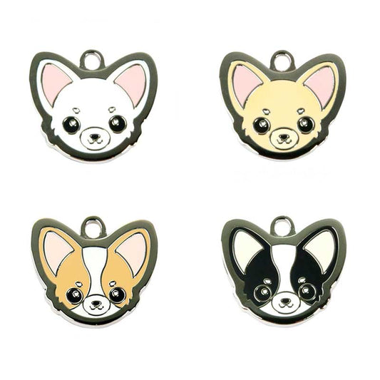 Chihuahua Dog ID Tags with Engraving