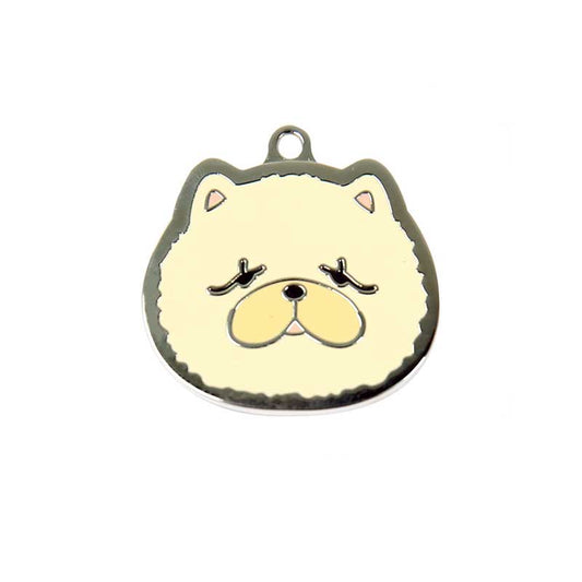 Customizable Chow Chow ID Tag