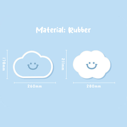 Cloud Mouse Pad: Whimsical, Compact, Durable