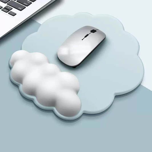 Cloud Mouse Pad with Wrist Support Cute Mousepad Wrist Rest (11)