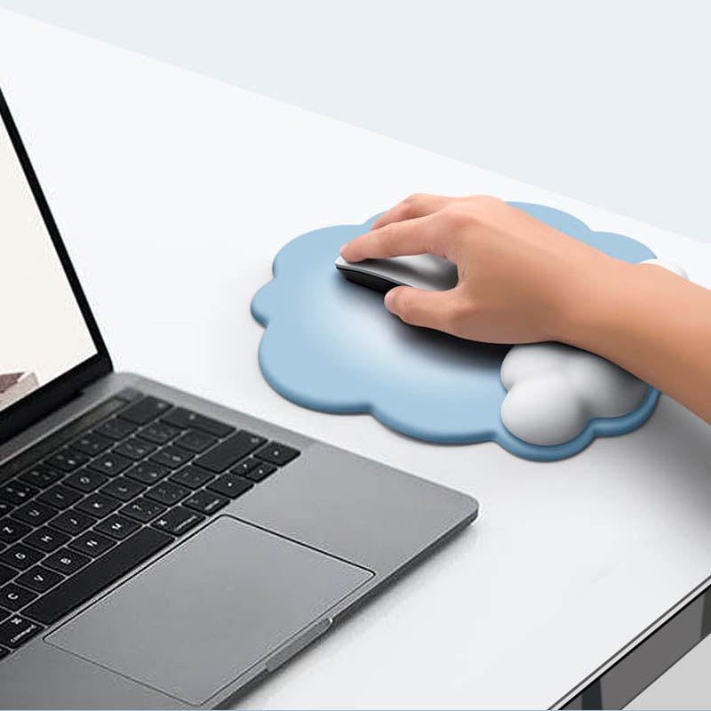 Cloud Mouse Pad with Wrist Support