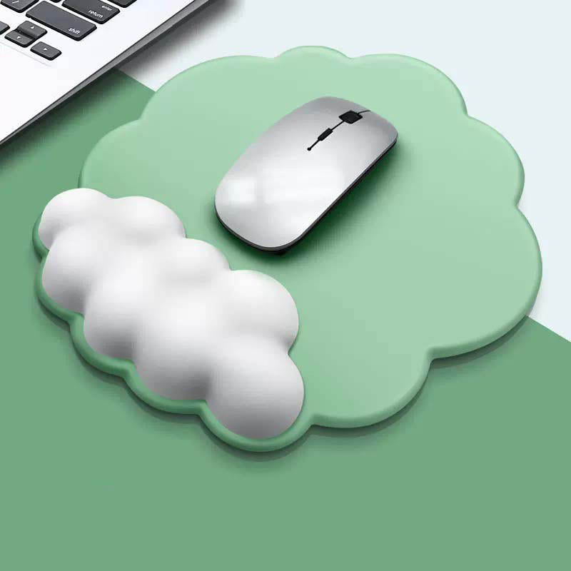 Cloud Mouse Pad with Wrist Support Cute Mousepad Wrist Rest (7)