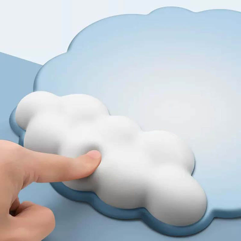 Cloud Mouse Pad with Wrist Support