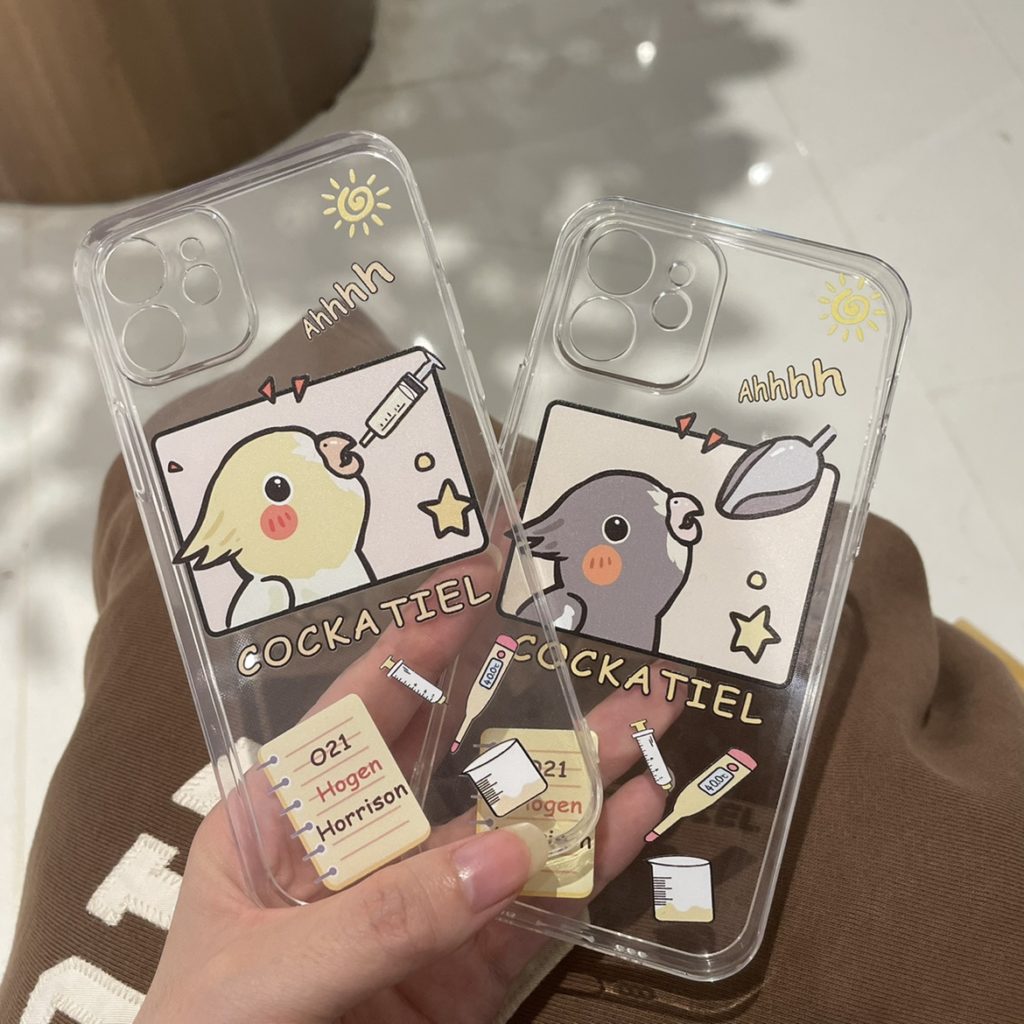 Cockatiel Bird Phone Case Cute Cockatiel Owner Gifts (2)
