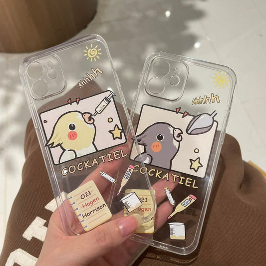 Cockatiel Bird Phone Case Cute Cockatiel Owner Gifts (2)