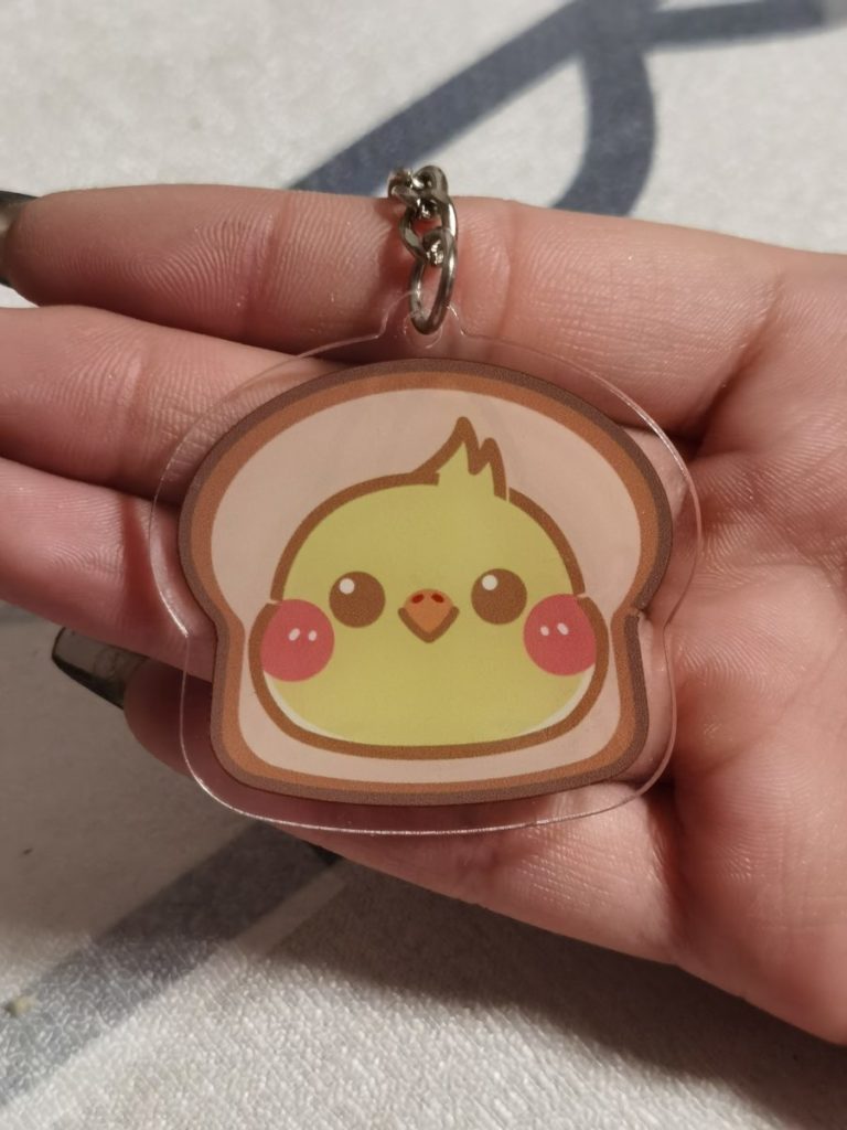 Cockatiel Key Rings with Cute Design