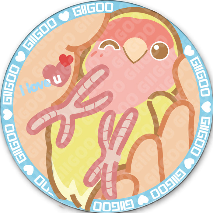 Cockatiel Mouse Pad Cute Bird Mouse Pads Parrot Desk Decor (1)