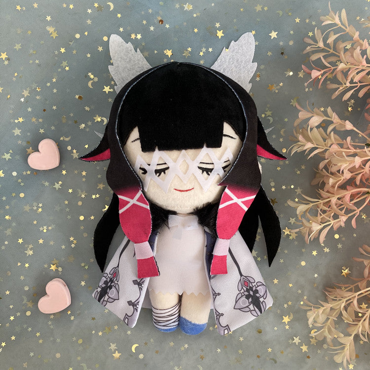 Columbina Damselette Fatui Harbingers Plush Genshin Impact Dolls Snezhnaya Genshin Game Room Decor (7)