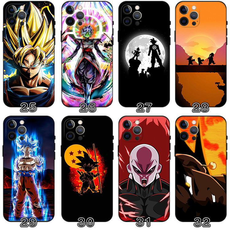 Dragon Ball Phone Cases with Character Designs