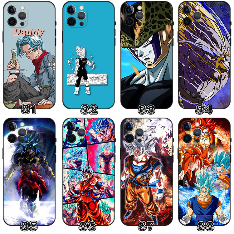 Dragon Ball Phone Cases with Character Designs