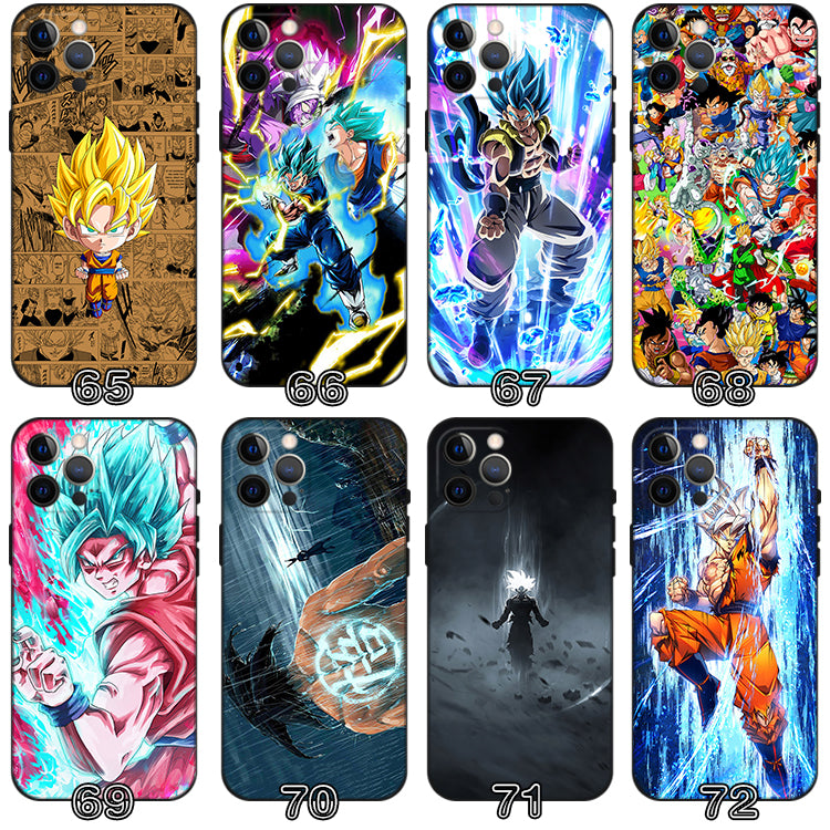 Dragon Ball Phone Cases with Character Designs