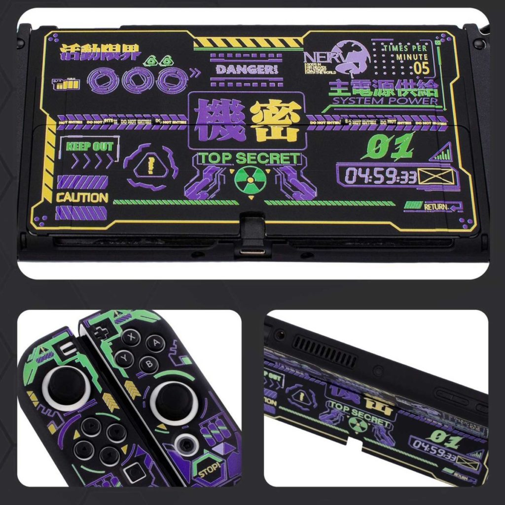 Mecha Switch OLED Case: Cyberpunk Protection and Style