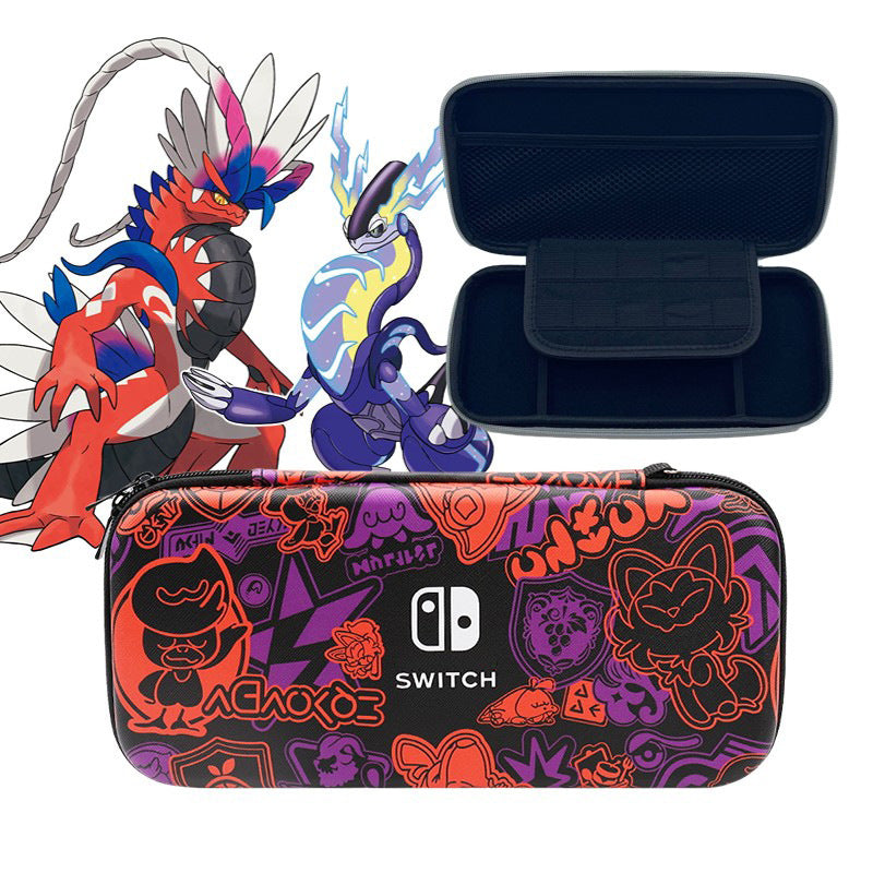 Cool Scarlet and Violet Switch OLED Travel Cases Pokemon Switch Case (1)
