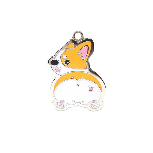 Corgi Dog Tag with Free Engraving