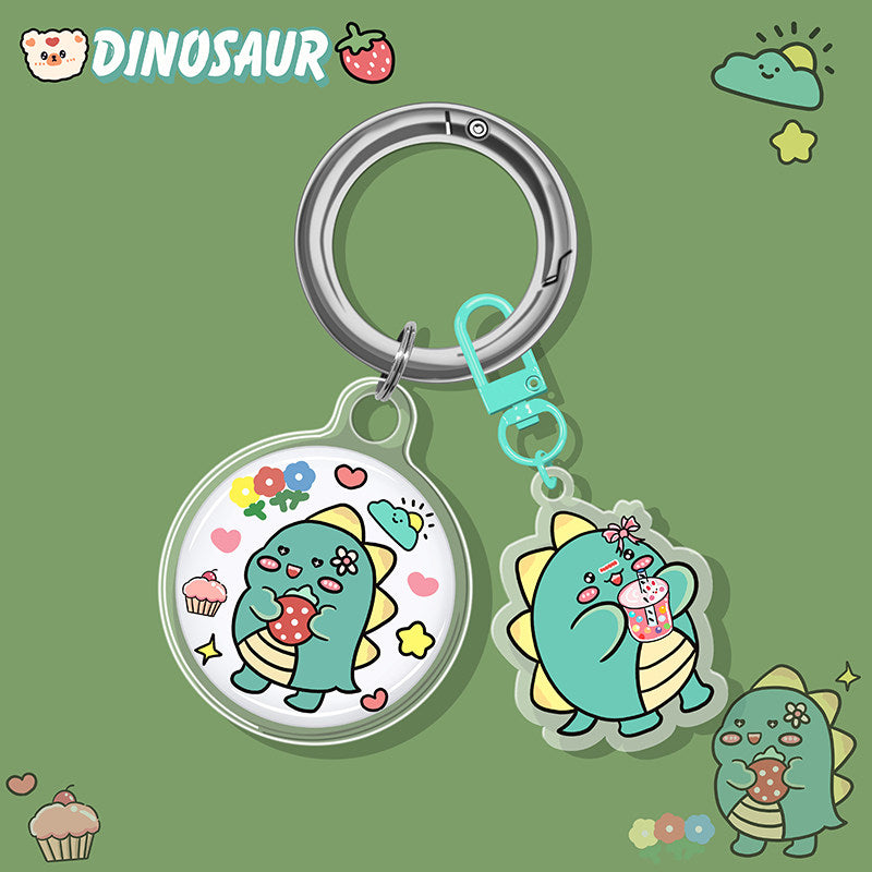 Cute AirTag Case Holder AirTag Protective Case Kawaii Tech Accessories (3)