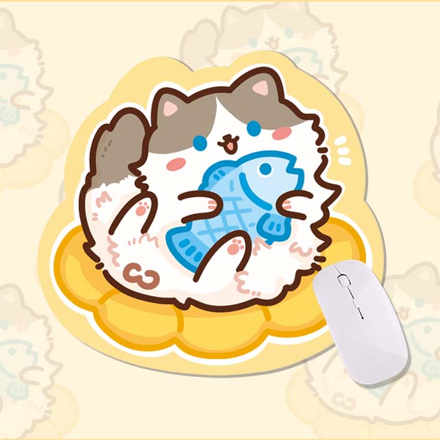 Cute Animal Mouse Pad Kawaii Game Room Decor (3)