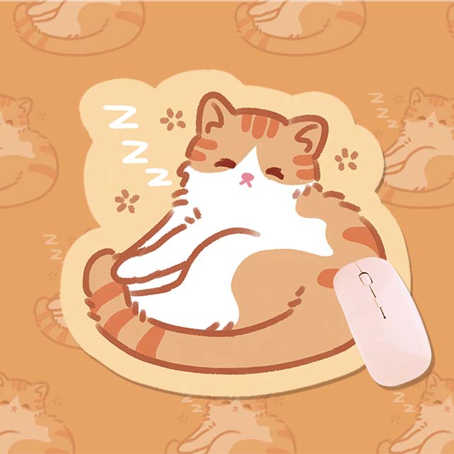 Cute Animal Mouse Pad Kawaii Game Room Decor (9)