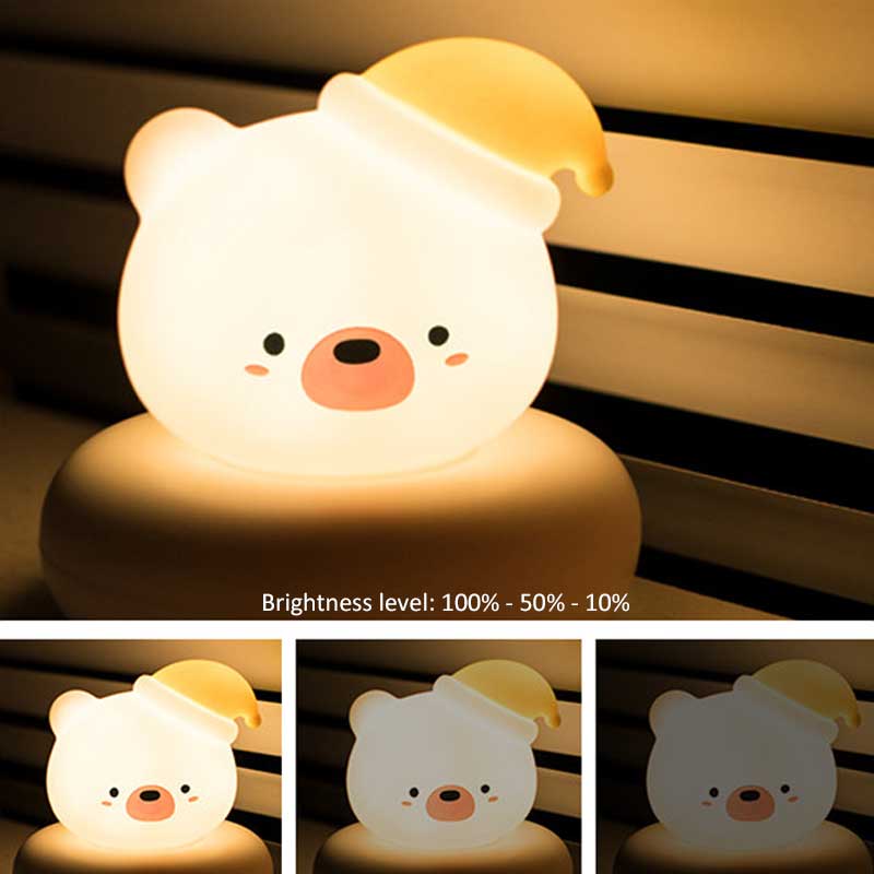 Cute Animal Night Lights with Touch Sensor