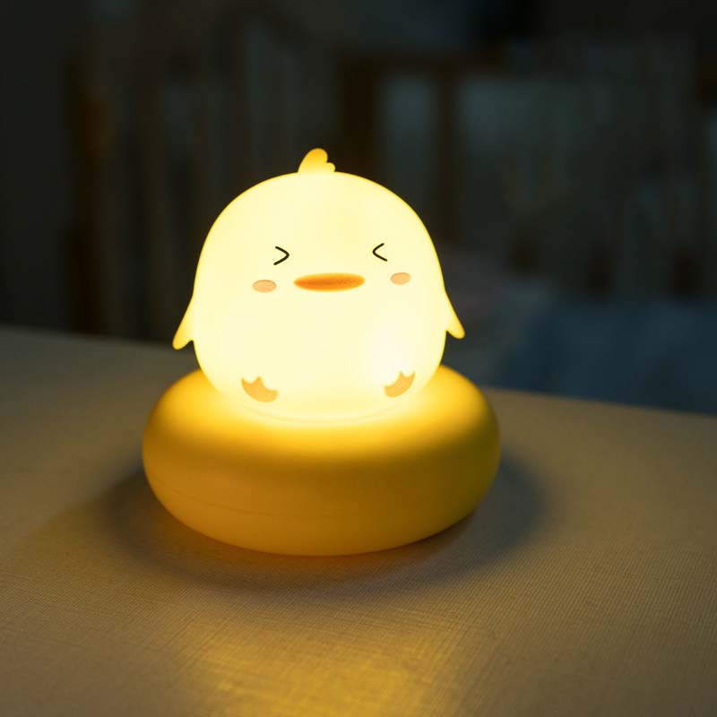 Cute Animal Night Light Touch Sensor Lamp LED Lights Kids Bedroom Lamp (7)