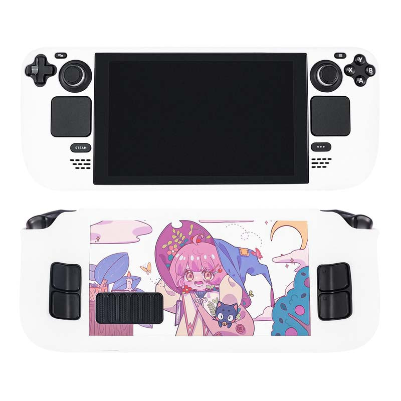 Cute Anime Steam Deck Case Kawaii Girls Steam Deck Covers (1)