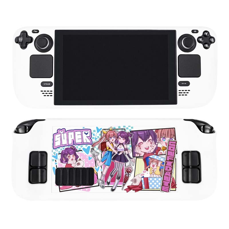 Cute Anime Steam Deck Case Kawaii Girls Steam Deck Covers (3)