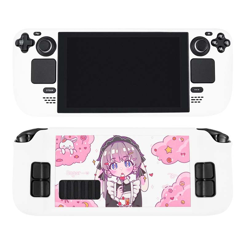 Cute Anime Steam Deck Case Kawaii Girls Steam Deck Covers (4)