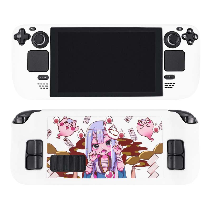 Cute Anime Steam Deck Case Kawaii Girls Steam Deck Covers (5)
