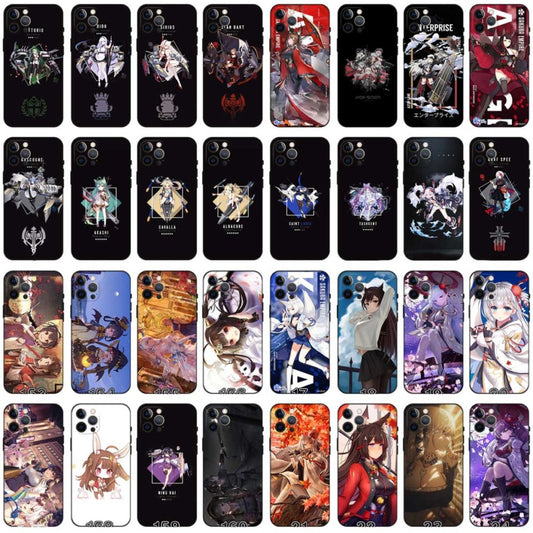 Azur Lane TPU Phone Case Collection