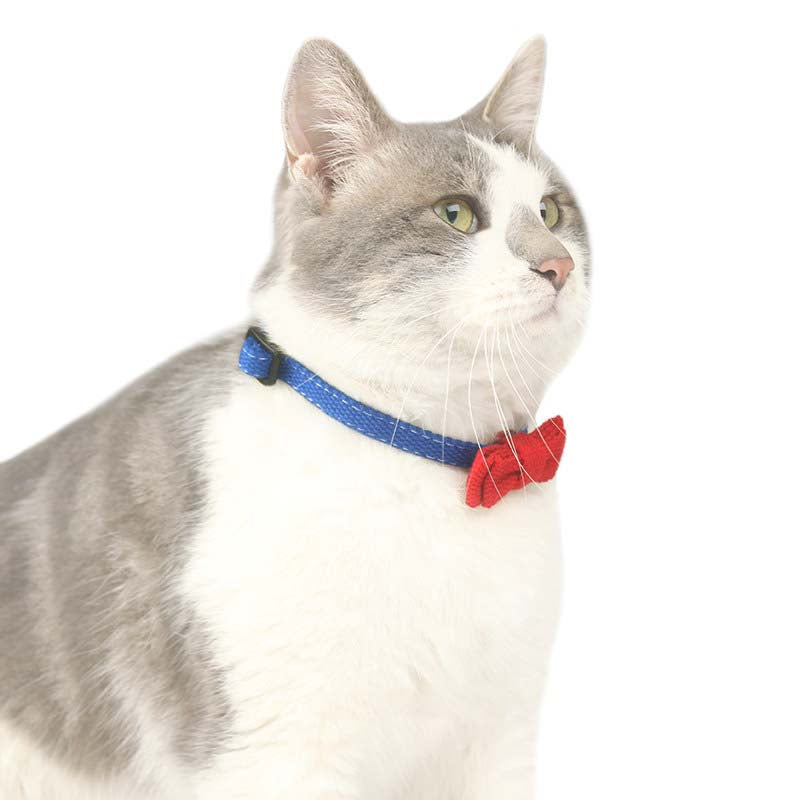Cute Breakaway Pet Collars with Bowties