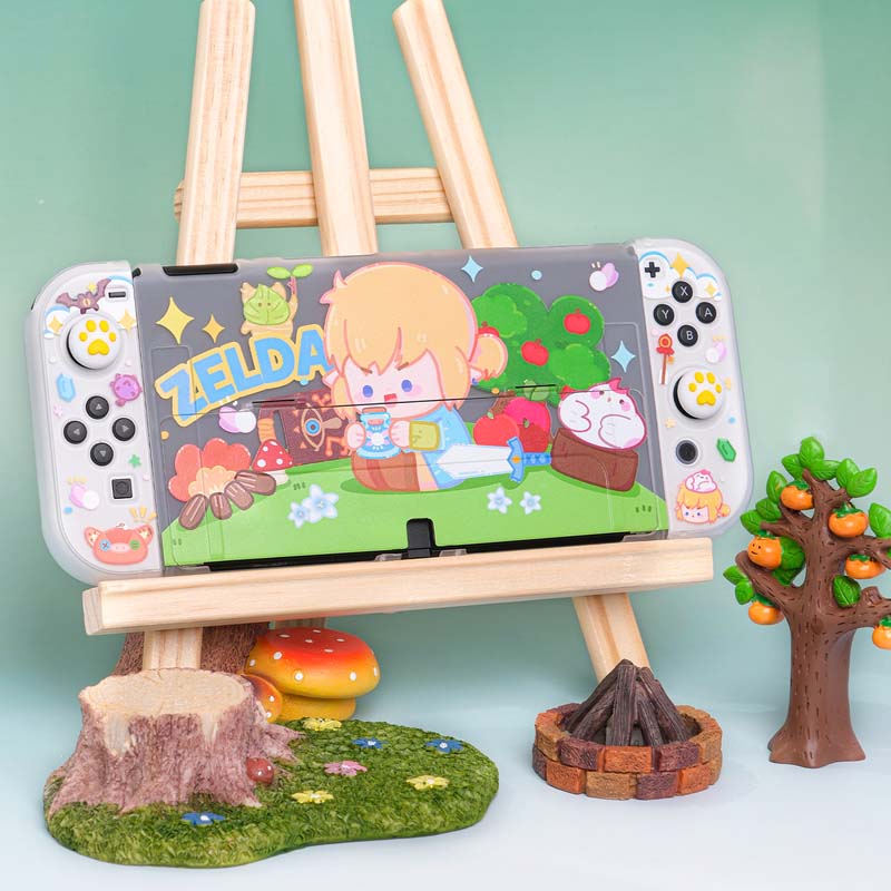 Cute Breath of the Wild Switch OLED Cover