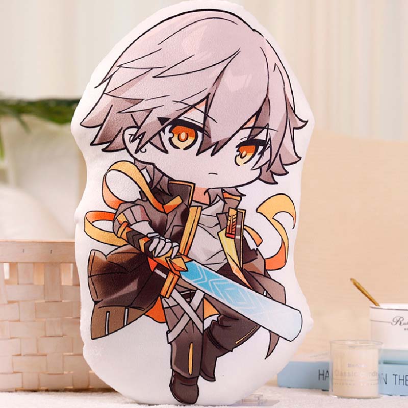 Cute Caelus Honkai Star Rail Cushions Chibi Star Rail Fanart Throw Pillows (9)