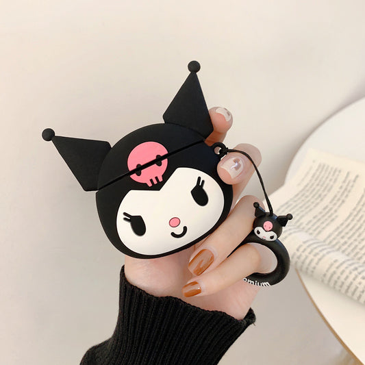 Cute Cartoon AirPods Case Kuromi AirPods Pro Case Cover Melody Pompompurin Accessories (5)