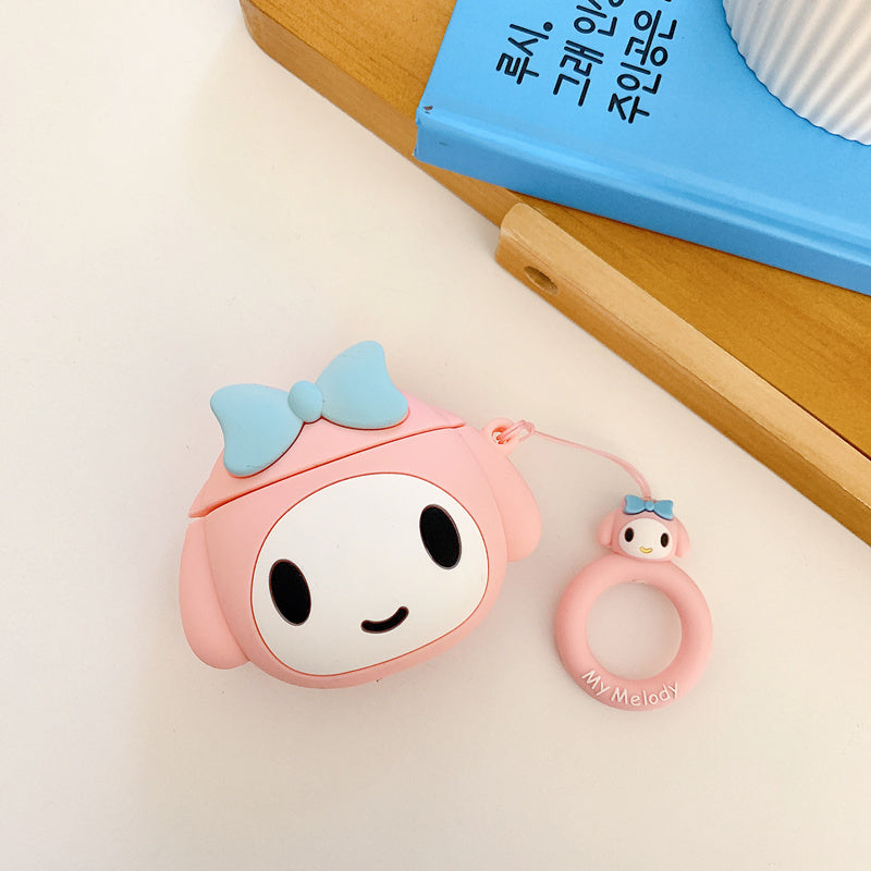 Cute Cartoon AirPods Case Kuromi AirPods Pro Case Cover Melody Pompompurin Accessories (7)