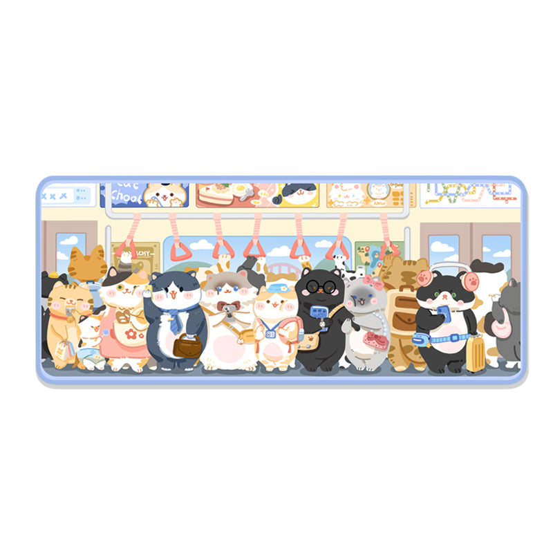 Cute Cat Gaming Mouse Mat