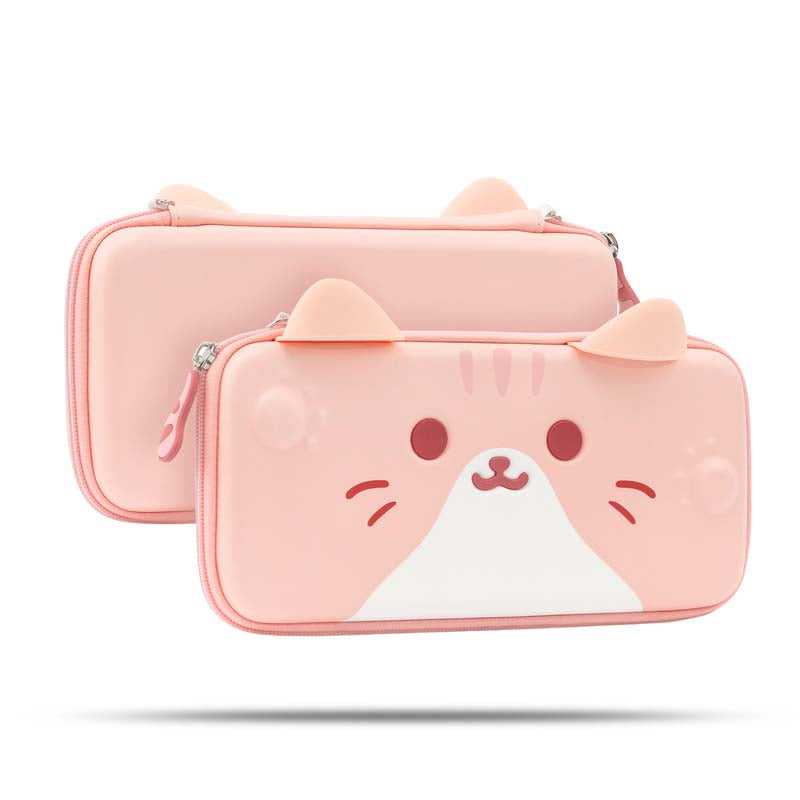 Cute Cat Nintendo Switch Carrying Case Cat Paw Switch Case Cute Switch OLED Travel Case (3)