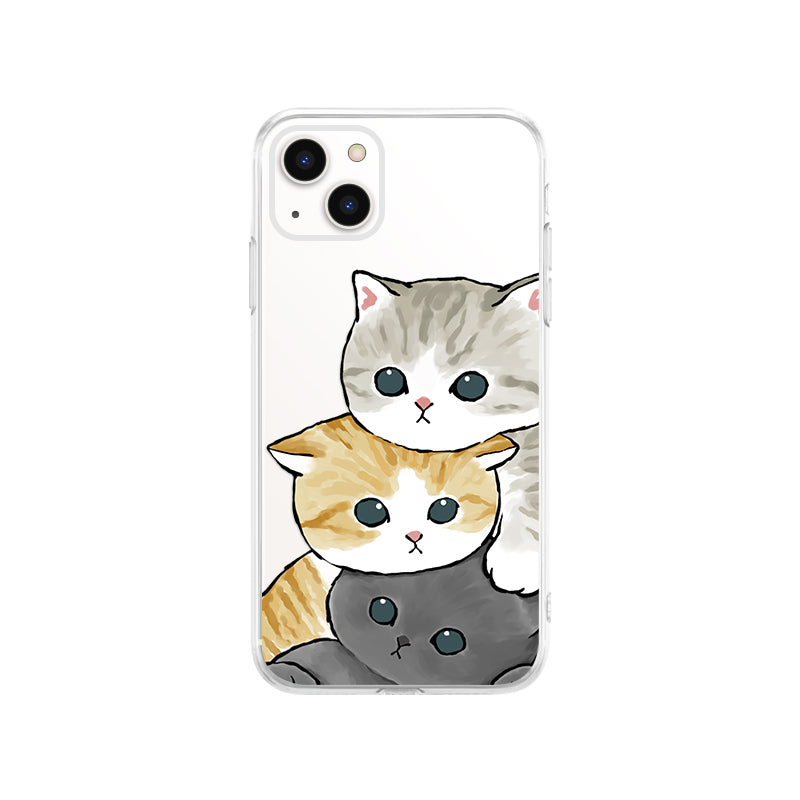 Cute Cat Samsung Phone Case S22 Ultra S21 Case (4)