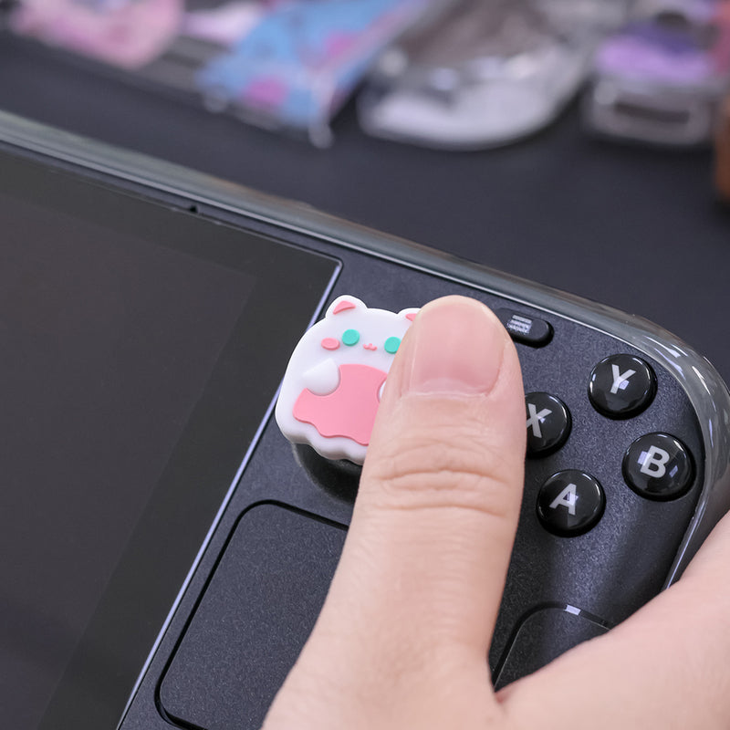 Cat Steam Deck Thumb Grips - Cute & Functional