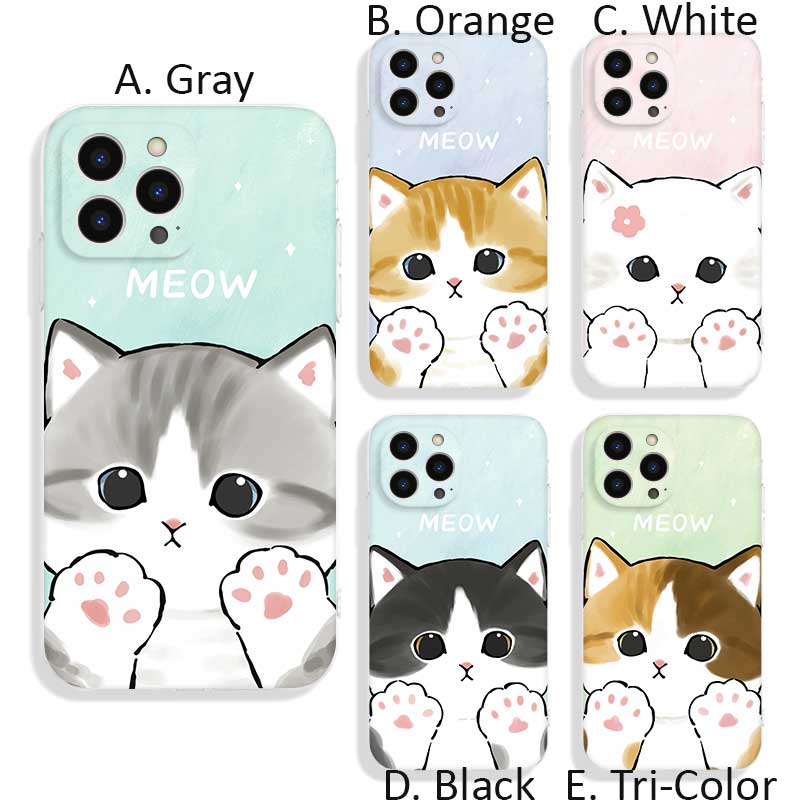 Cute Cat iPhone Cases with Protection