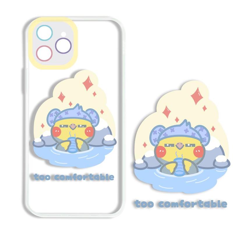 Cute Cockatiel Phone Case Parrot Bird iPhone Case Funny Cockatiel Owner Gifts (5)