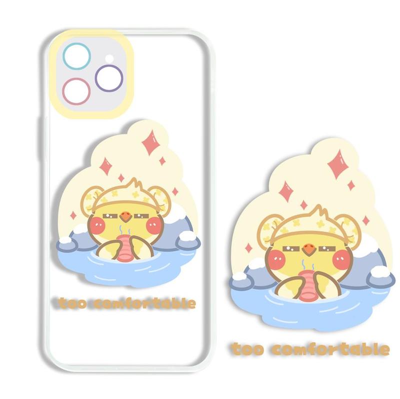 Cute Cockatiel Phone Case Parrot Bird iPhone Case Funny Cockatiel Owner Gifts (6)