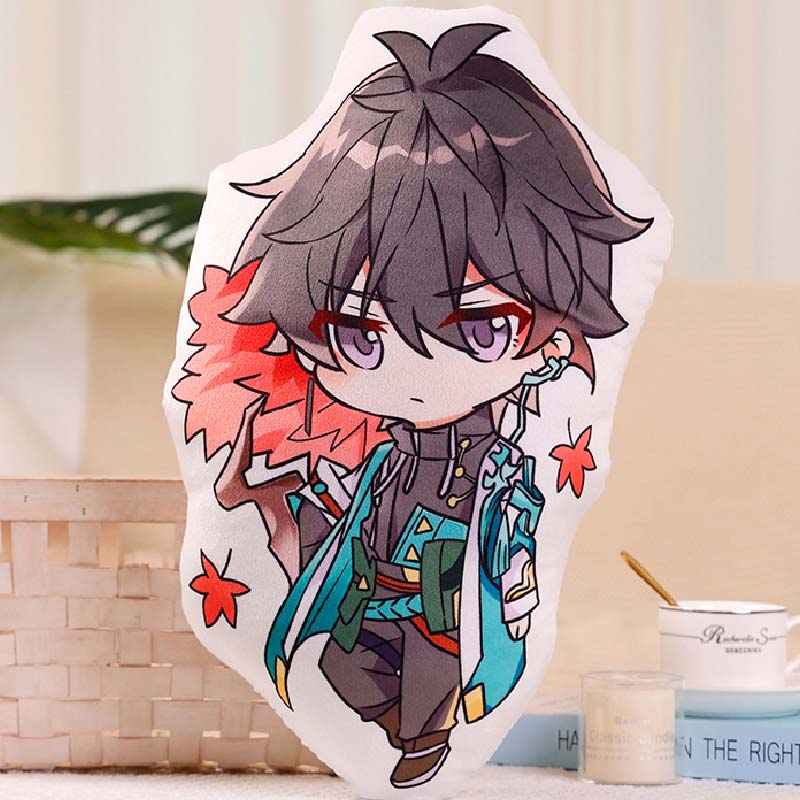Cute Dan Heng Honkai Star Rail Cushions Chibi Star Rail Fanart Throw Pillows (4)