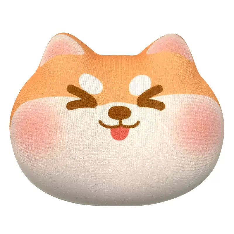 Cute Dog Wrist Support Pad Shiba Inu Dog Padded Wrist Rest Kawaii Gaming Setup (8)