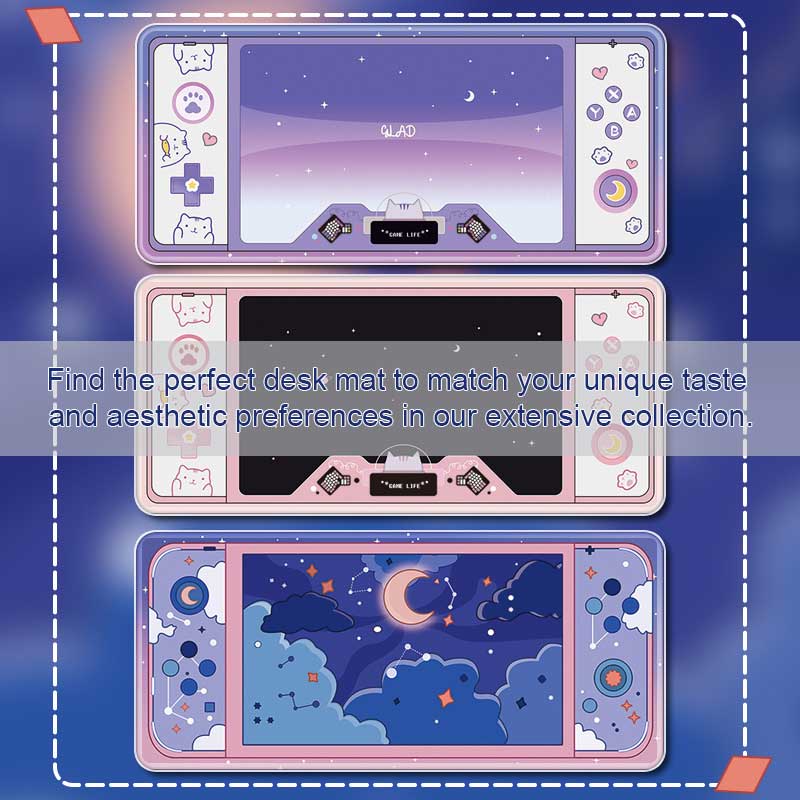 Moon Desktop Mat - Gaming Mousepad