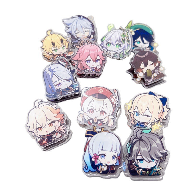 Genshin Impact Character Clips - Personalize Workspace