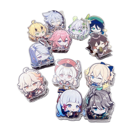 Genshin Impact Character Clips - Personalize Workspace