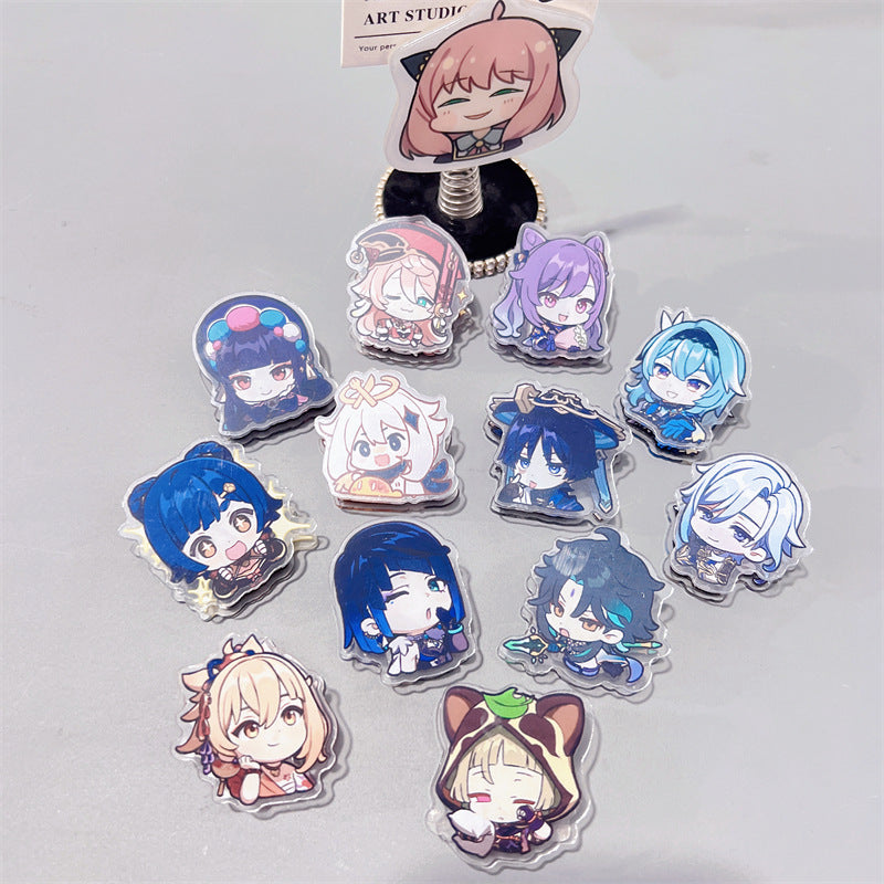 Genshin Impact Character Clips - Personalize Workspace