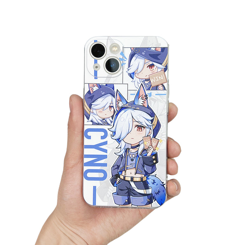 Cute Genshin Impact Phone Case Animal Ears Genshin Impact Fanart Cat Ears Cyno