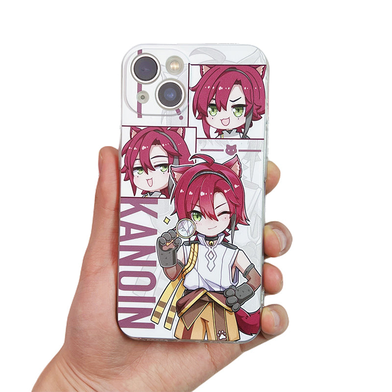 Cute Genshin Impact Phone Case Animal Ears Genshin Impact Fanart Cat Ears Heizou
