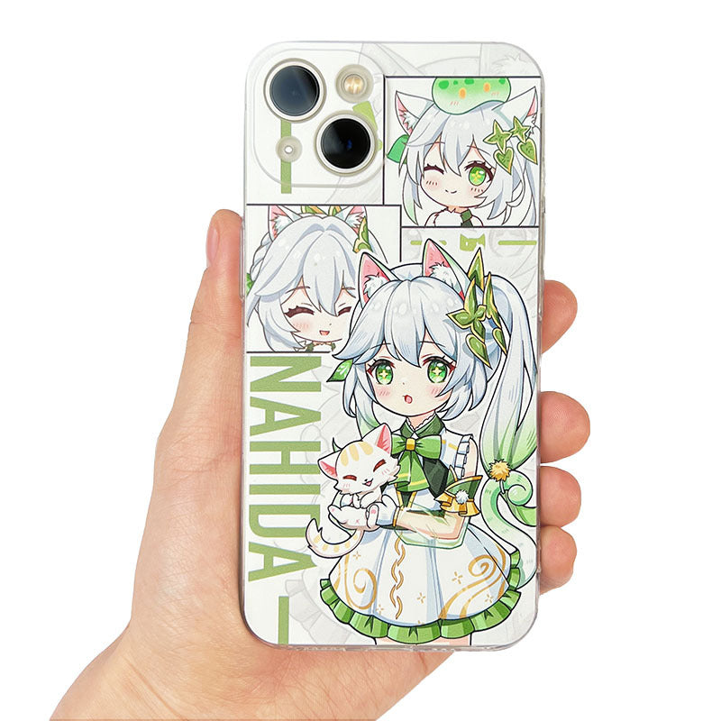 Cute Genshin Impact Phone Case Animal Ears Genshin Impact Fanart Cat Ears Nahida